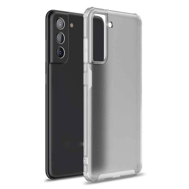 For Samsung Galaxy S21 FE Four-corner Shockproof TPU + PC Protective Case
