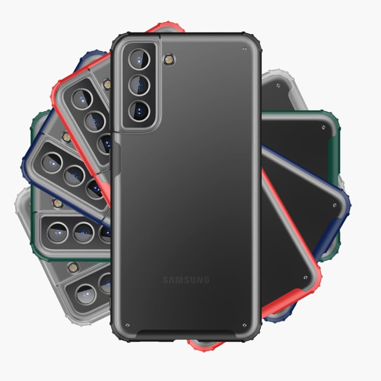 For Samsung Galaxy S21 FE Four-corner Shockproof TPU + PC Protective Case