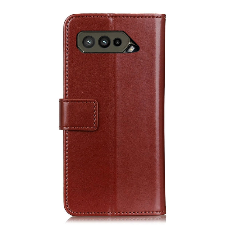 For Asus ROG Phone 5 /  5 Pro /  5 Ultimate 3-Color Pearl Texture Magnetic Buckle Horizontal Flip PU Leather Case with Card Slots & Wallet & Holder