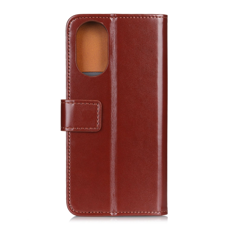 For Huawei P50 3-Color Pearl Texture Magnetic Buckle Horizontal Flip PU Leather Case with Card Slots & Wallet & Holder