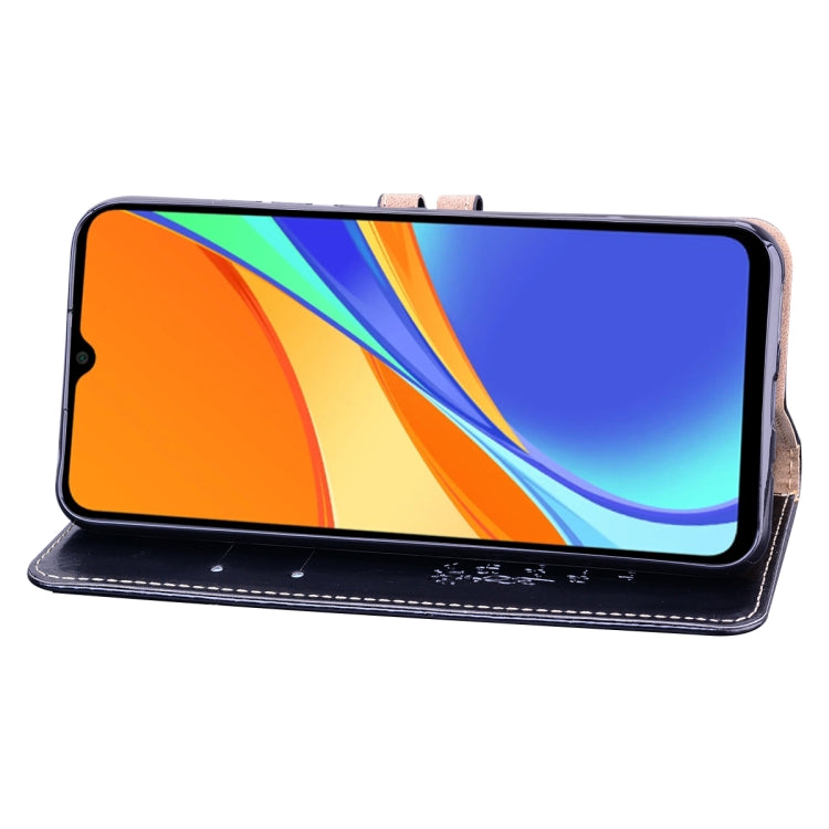 For Xiaomi Redmi 9T Business Style Oil Wax Texture Horizontal Flip Leather Case with Holder & Card Slots & Wallet