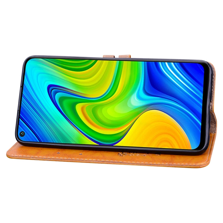 For Xiaomi Mi 10T Pro 5G Business Style Oil Wax Texture Horizontal Flip Leather Case with Holder & Card Slots & Wallet
