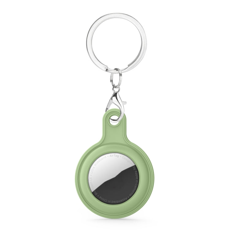 Gel Leather Case Cover with Switchable Keychain Ring for AirTag