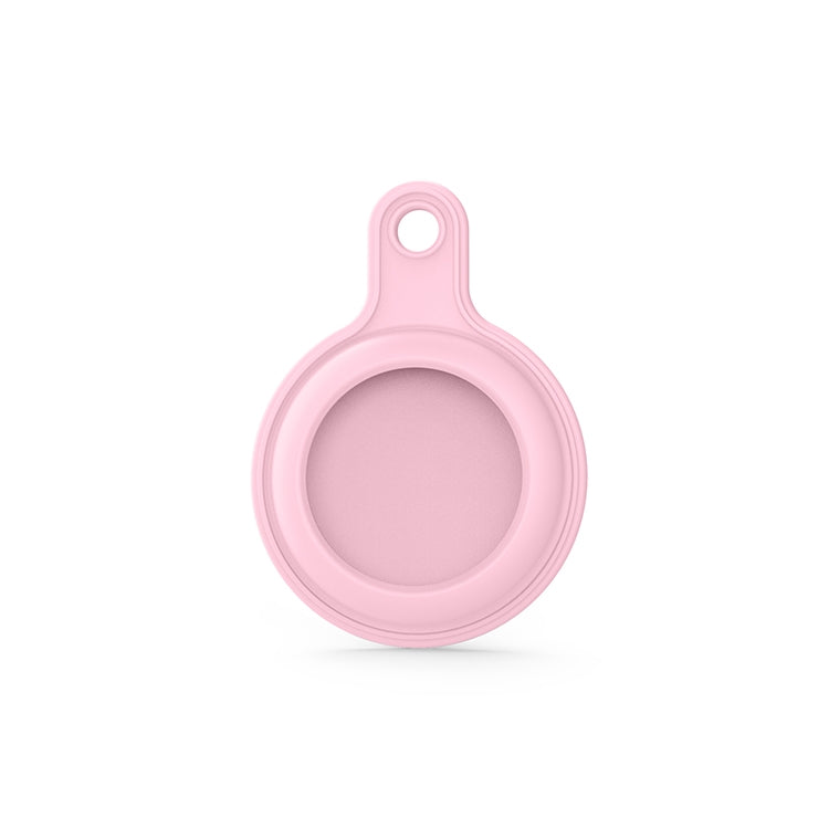 Gel Leather Case Cover with Switchable Keychain Ring for AirTag