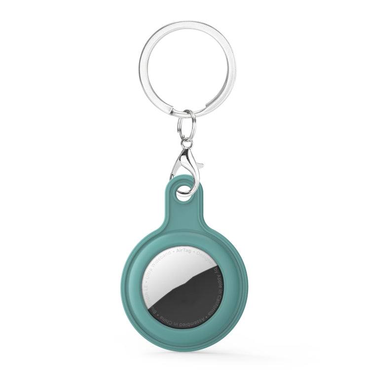 Gel Leather Case Cover with Switchable Keychain Ring for AirTag