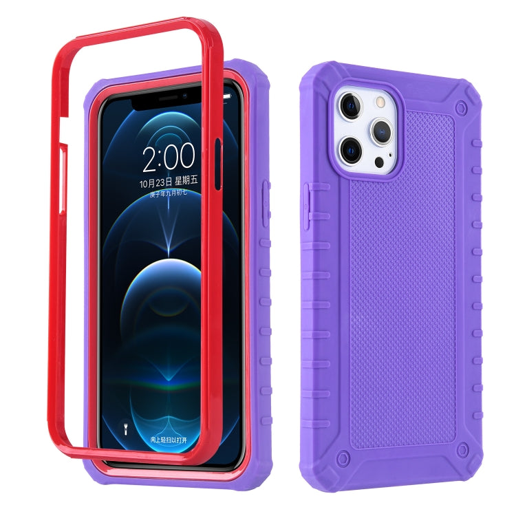 For iPhone 12 mini Diamond Texture 360 Degree All-inclusive Shockproof Skidproof TPU Case