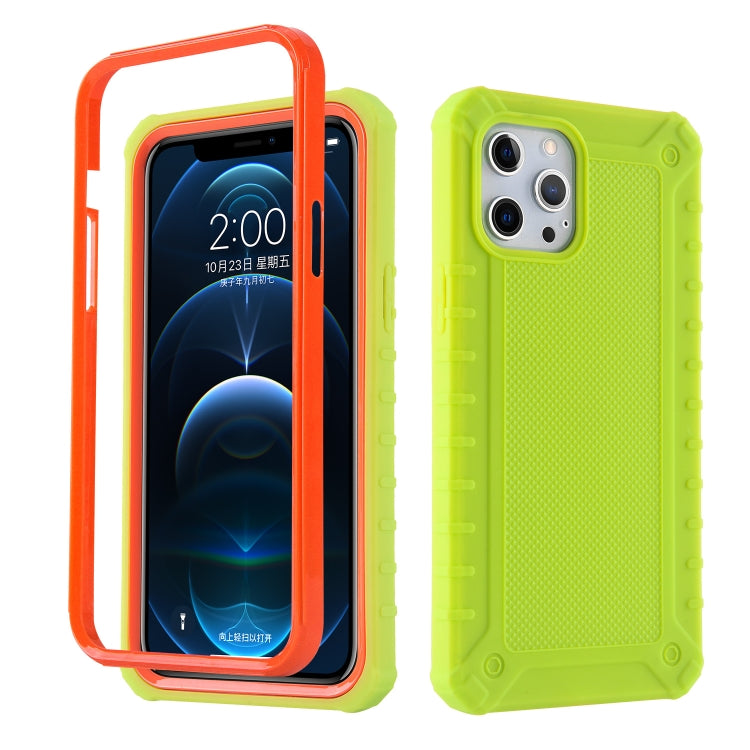 For iPhone 12 / 12 Pro Diamond Texture 360 Degree All-inclusive Shockproof Skidproof TPU Case