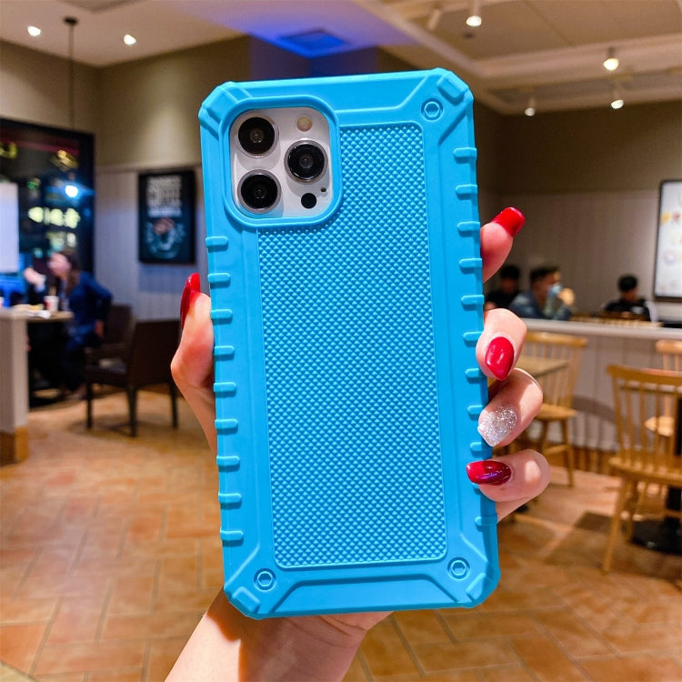 For iPhone 12 / 12 Pro Diamond Texture 360 Degree All-inclusive Shockproof Skidproof TPU Case