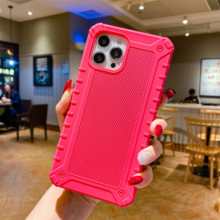 For iPhone 12 Pro Max Diamond Texture 360 Degree All-inclusive Shockproof Skidproof TPU Case
