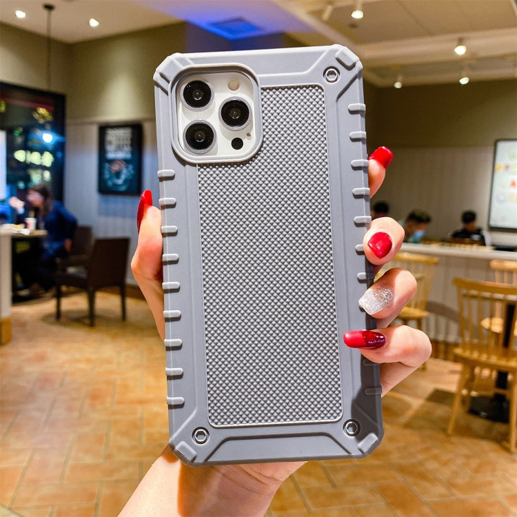 For iPhone 12 Pro Max Diamond Texture 360 Degree All-inclusive Shockproof Skidproof TPU Case