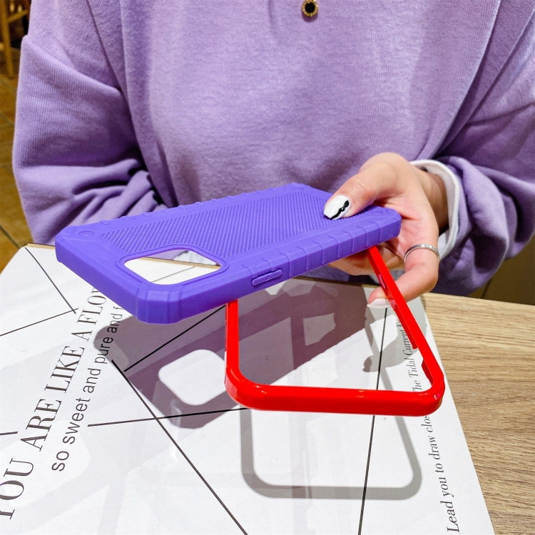 For iPhone 12 Pro Max Diamond Texture 360 Degree All-inclusive Shockproof Skidproof TPU Case