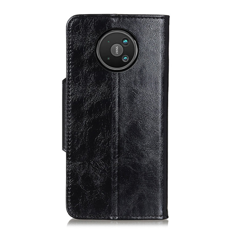 For Nokia 8 V 5G Crazy Horse Texture Magnetic Buckle Horizontal Flip Leather Case with Holder & 6-Card Slots & Wallet