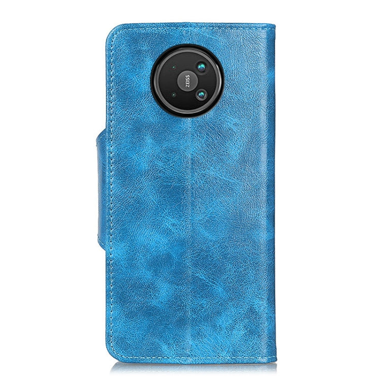 For Nokia 8 V 5G Crazy Horse Texture Magnetic Buckle Horizontal Flip Leather Case with Holder & 6-Card Slots & Wallet
