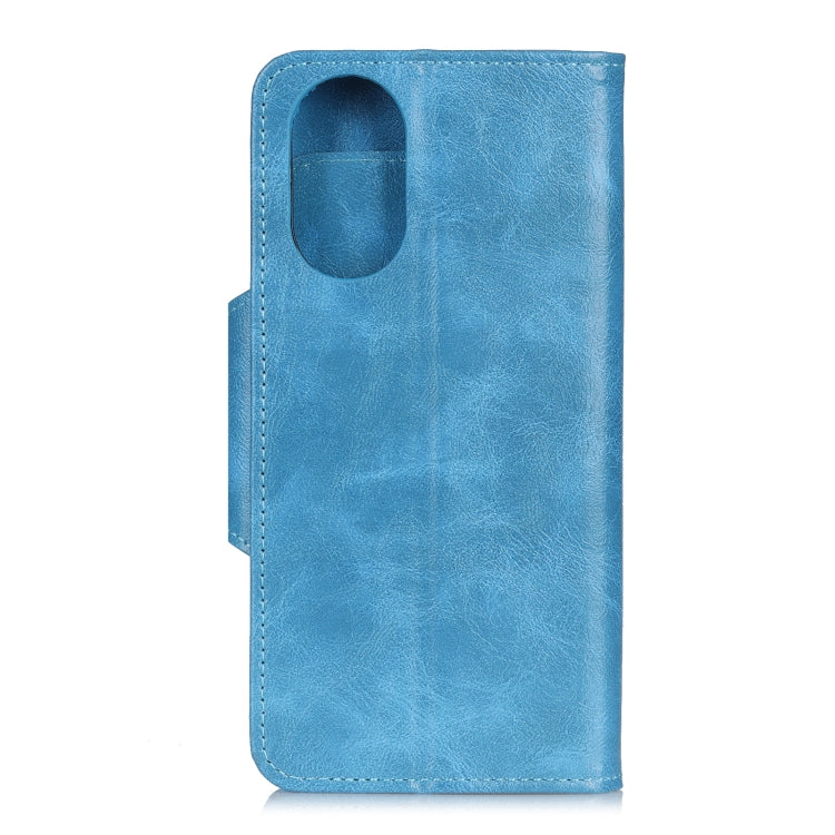 For Huawei P50 Pro Crazy Horse Texture Magnetic Buckle Horizontal Flip Leather Case with Holder & 6-Card Slots & Wallet