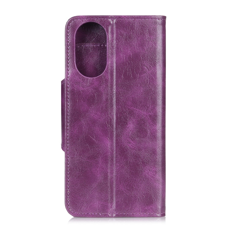 For Huawei P50 Pro Crazy Horse Texture Magnetic Buckle Horizontal Flip Leather Case with Holder & 6-Card Slots & Wallet
