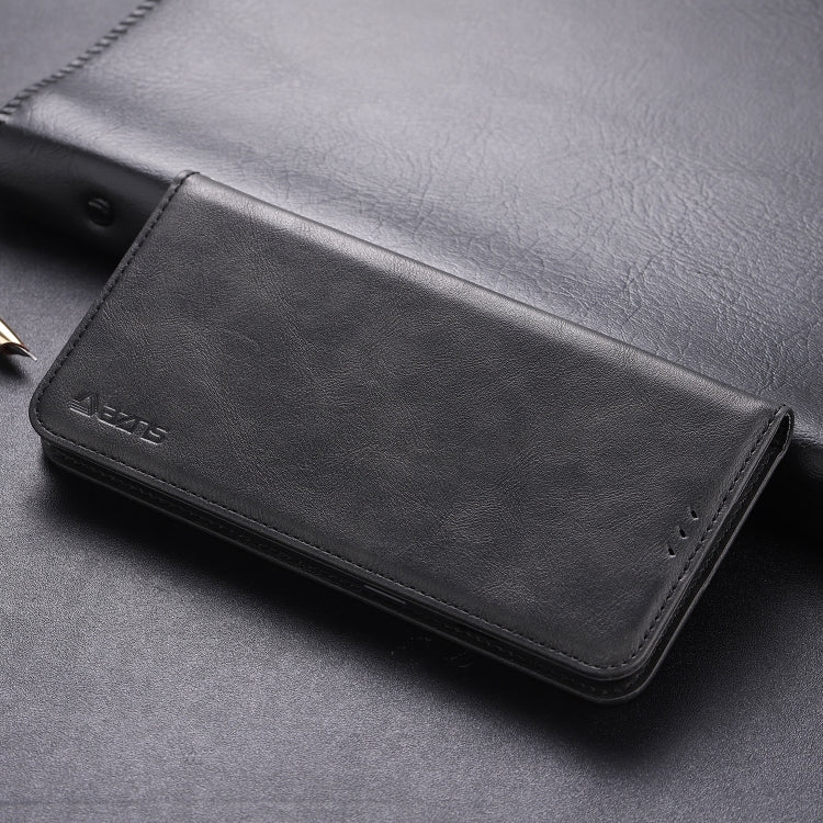 For OnePlus 7 AZNS Retro Texture Magnetic Horizontal Flip PU Leather Case with Holder & Card Slots & Photo Frame