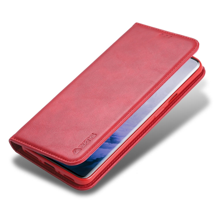 For OnePlus 7 Pro AZNS Retro Texture Magnetic Horizontal Flip PU Leather Case with Holder & Card Slots & Photo Frame