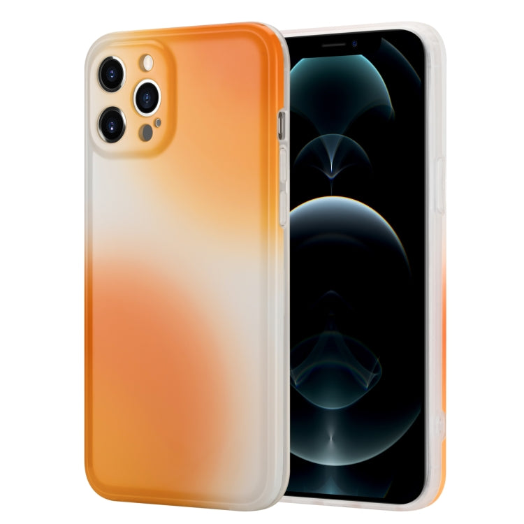 For iPhone 11 Pro Colorful Halo Dyed Stripe Straight Edge Magic Cube Protective Case