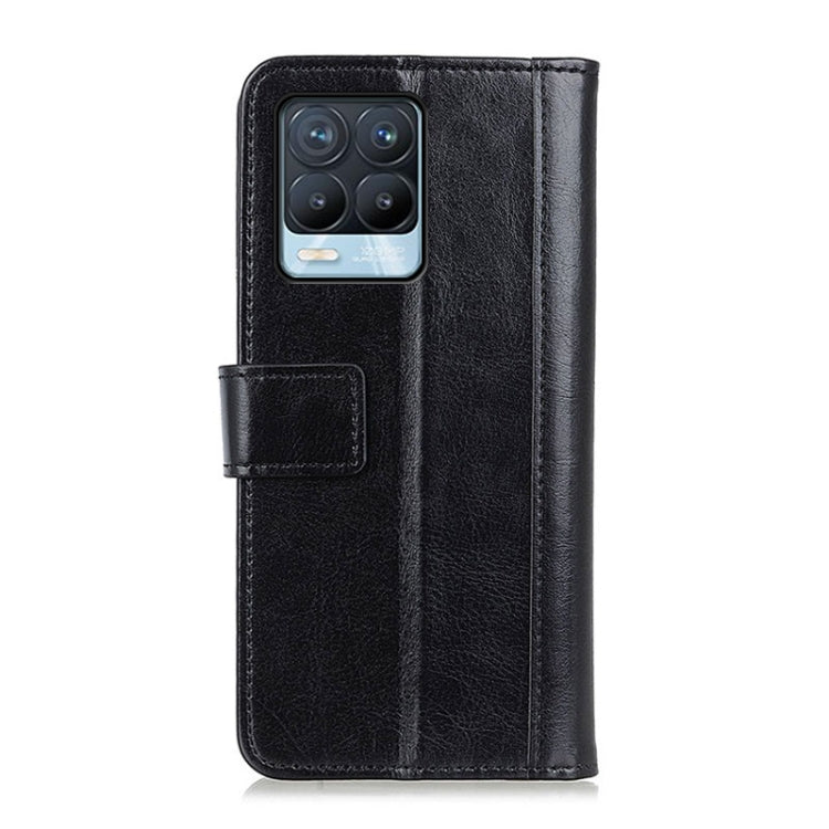For OPPO Realme 8 Pro Peas Crazy Horse Texture Horizontal Flip Leather Case with Holder & Card Slots & Wallet