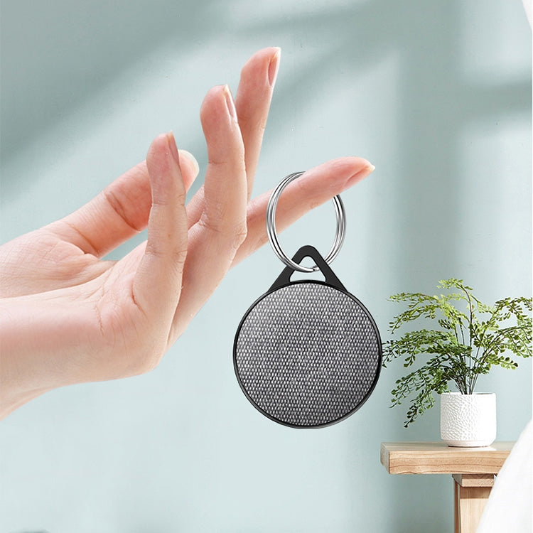 Sea Sand Texture PC Anti-scratch Shockproof Protective Cover Soft Case with Keychain Ring Loop For AirTag