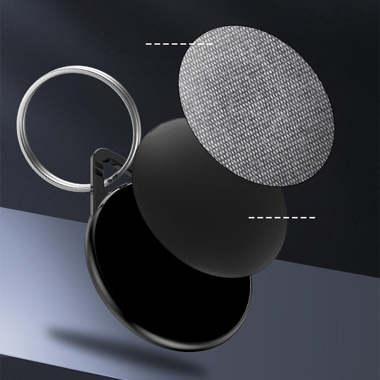 Sea Sand Texture PC Anti-scratch Shockproof Protective Cover Soft Case with Keychain Ring Loop For AirTag