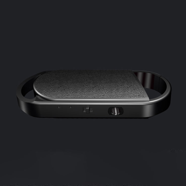 SK008 Mini Smart Keychain Voice Recorder, Capacity:16GB(Black)