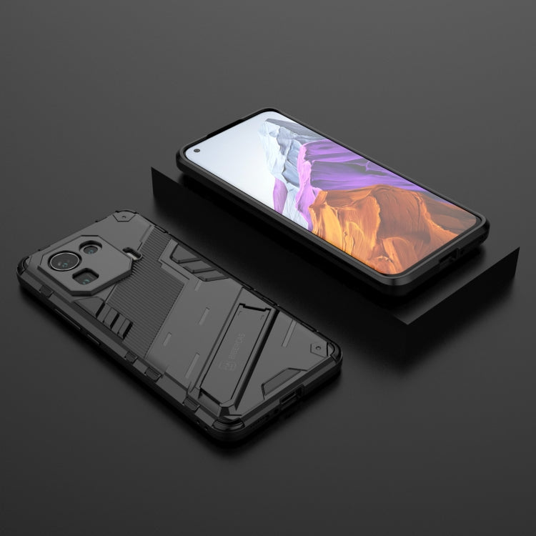 For Xiaomi Mi 11 Pro Punk Armor 2 in 1 PC + TPU Shockproof Case with Invisible Holder