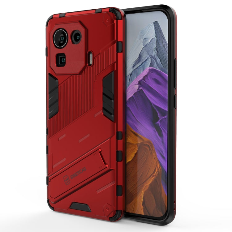For Xiaomi Mi 11 Pro Punk Armor 2 in 1 PC + TPU Shockproof Case with Invisible Holder