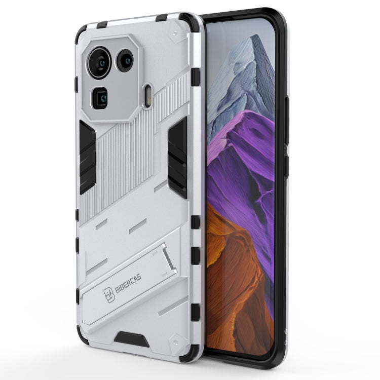 For Xiaomi Mi 11 Pro Punk Armor 2 in 1 PC + TPU Shockproof Case with Invisible Holder