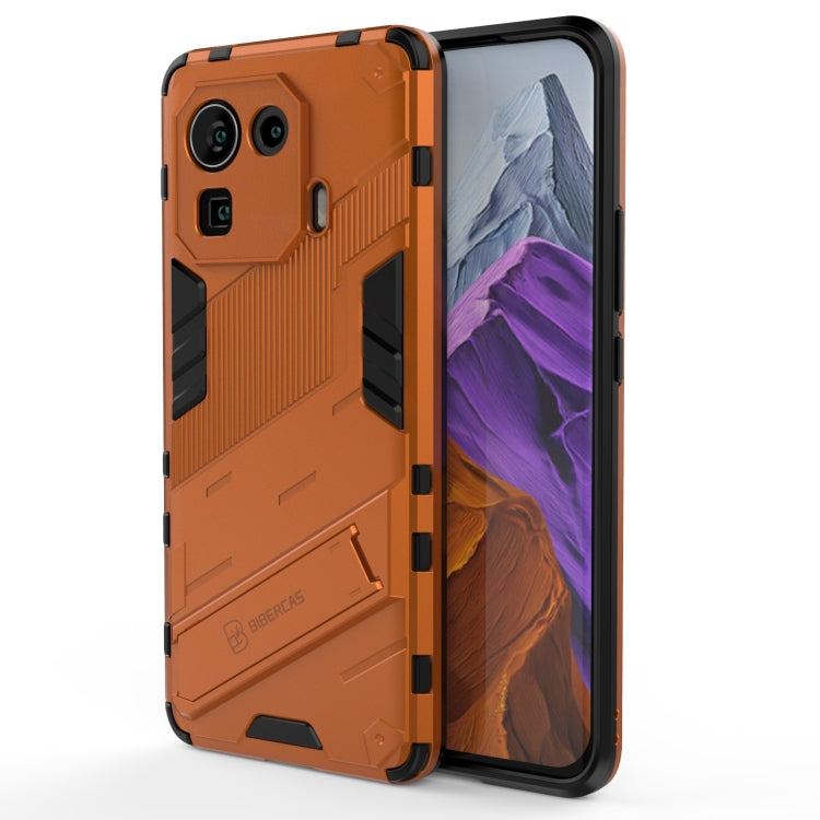 For Xiaomi Mi 11 Pro Punk Armor 2 in 1 PC + TPU Shockproof Case with Invisible Holder