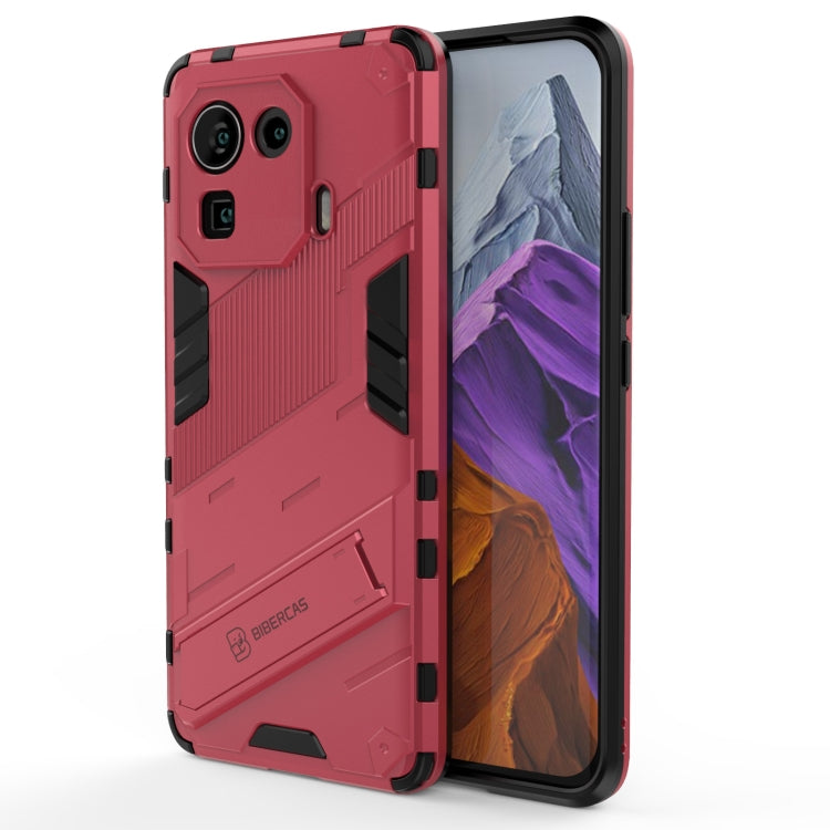 For Xiaomi Mi 11 Pro Punk Armor 2 in 1 PC + TPU Shockproof Case with Invisible Holder