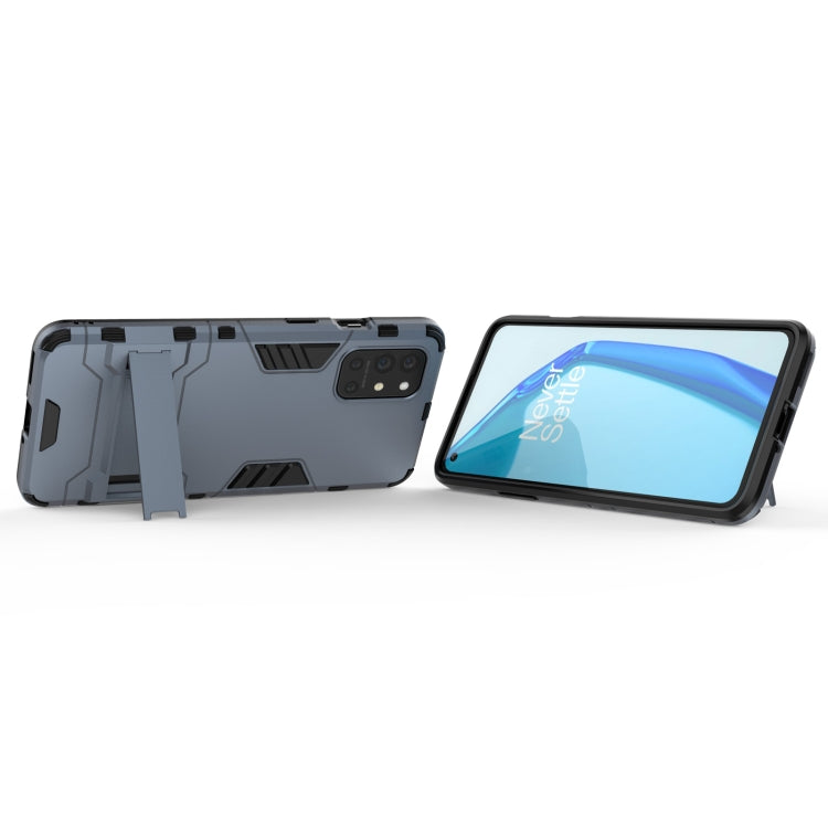 For OnePlus 9R Shockproof PC + TPU Protective Case with Hidden Holder