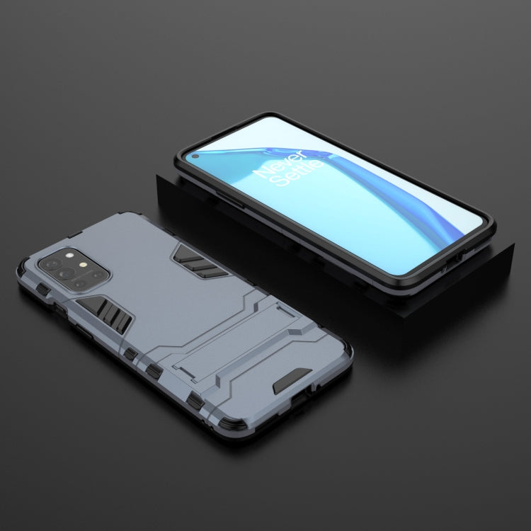 For OnePlus 9R Shockproof PC + TPU Protective Case with Hidden Holder