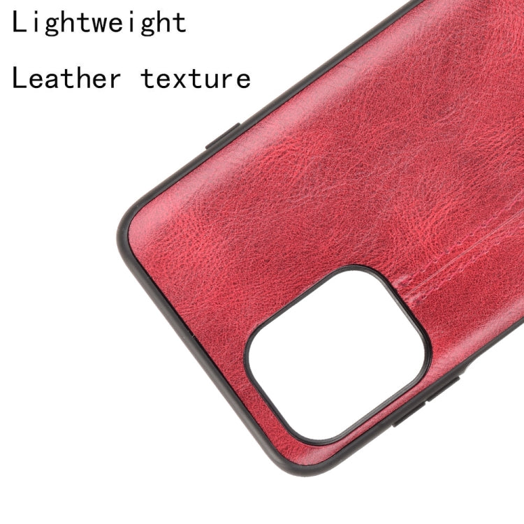 For Motorola Edge S / Moto G100 Shockproof Sewing Cow Pattern Skin PC + PU + TPU Case