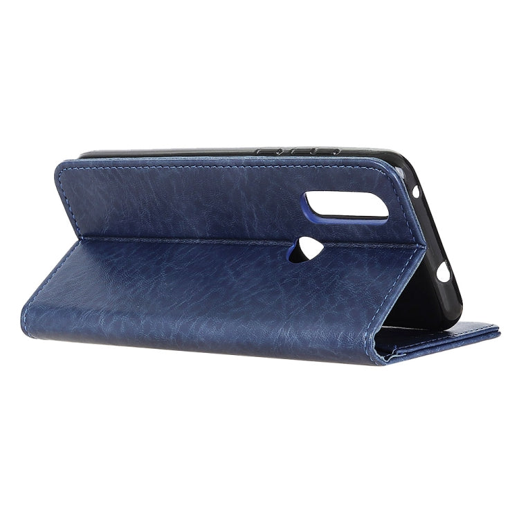 For Alcatel 3X Magnetic Retro Crazy Horse Texture Horizontal Flip Leather Case with Holder & Card Slots
