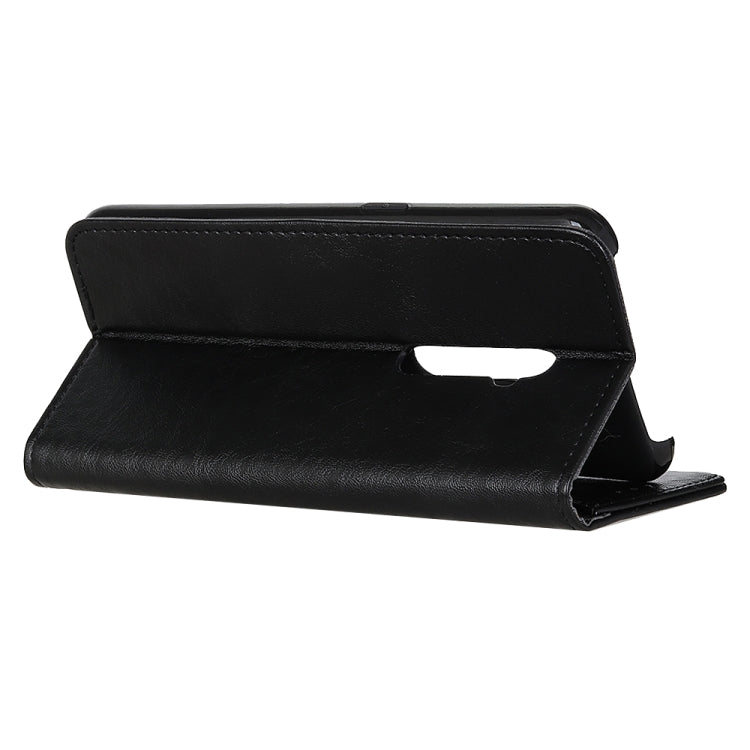 For OPPO Reno Ace Magnetic Retro Crazy Horse Texture Horizontal Flip Leather Case with Holder & Card Slots