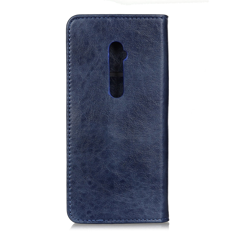 For OPPO Reno Ace Magnetic Retro Crazy Horse Texture Horizontal Flip Leather Case with Holder & Card Slots
