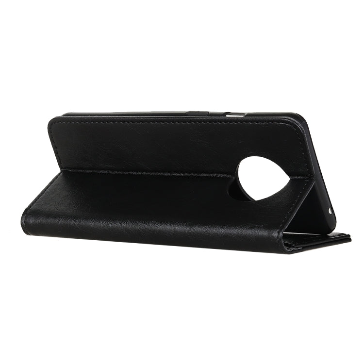 For Oneplus 7T Magnetic Retro Crazy Horse Texture Horizontal Flip Leather Case with Holder & Card Slots