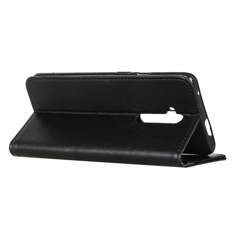 For Oneplus 7T Pro Magnetic Retro Crazy Horse Texture Horizontal Flip Leather Case with Holder & Card Slots