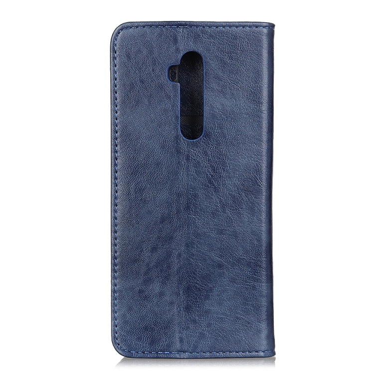 For Oneplus 7T Pro Magnetic Retro Crazy Horse Texture Horizontal Flip Leather Case with Holder & Card Slots