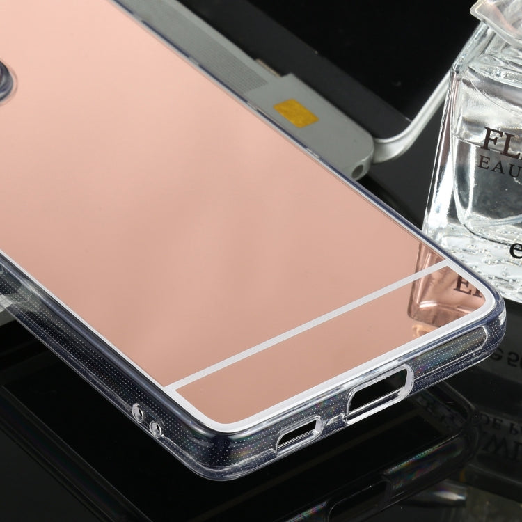 For Samsung Galaxy S21 Ultra 5G TPU + Acrylic Luxury Plating Mirror Phone Case Cover