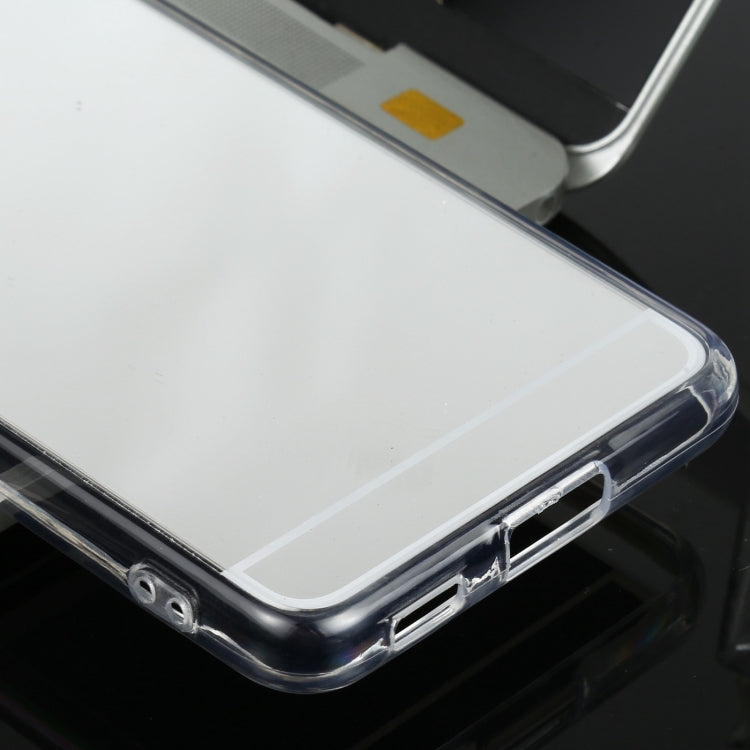 For Samsung Galaxy S21+ 5G TPU + Acrylic Luxury Plating Mirror Phone Case Cover