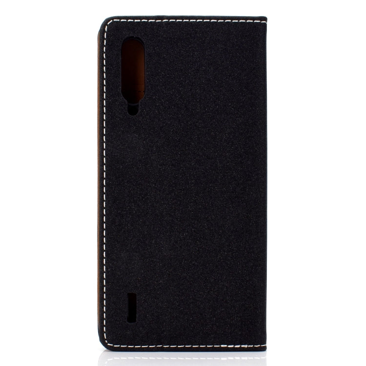 For Xiaomi Mi CC9 Solid Color Magnetic Horizontal Flip Leather Case with Card Slot & Holder