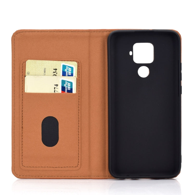 For Huawei Mate 30 Lite Solid Color Magnetic Horizontal Flip Leather Case with Card Slot & Holder