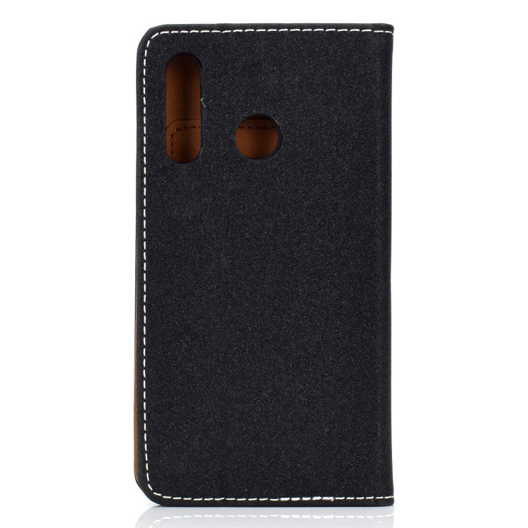 For Huawei P30 Lite Solid Color Magnetic Horizontal Flip Leather Case with Card Slot & Holder
