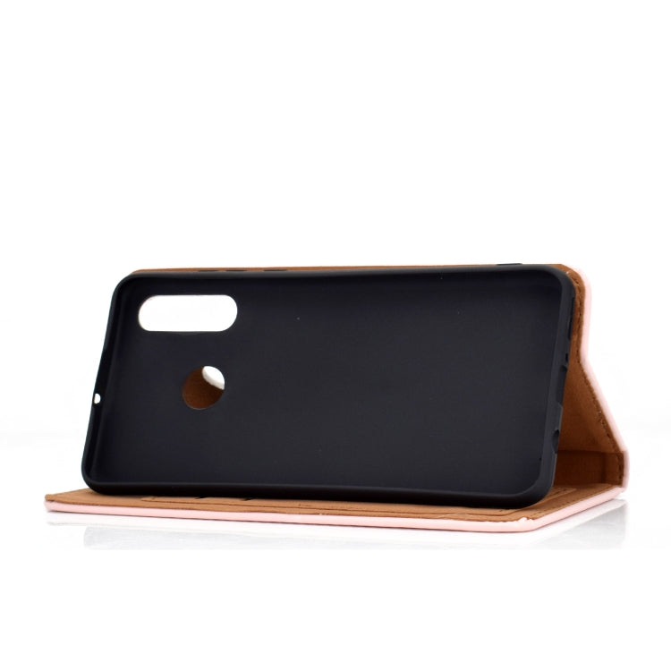 For Huawei P30 Lite Solid Color Magnetic Horizontal Flip Leather Case with Card Slot & Holder