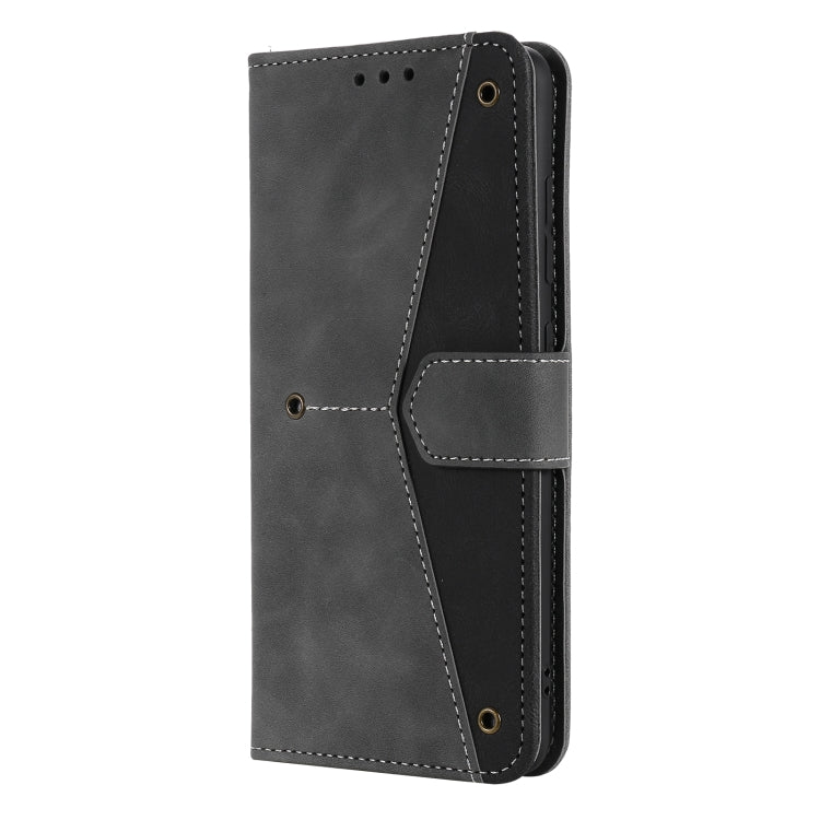 For Xiaomi Redmi K40 Stitching Calf Texture Horizontal Flip Leather Case with Holder & Card Slots & Wallet