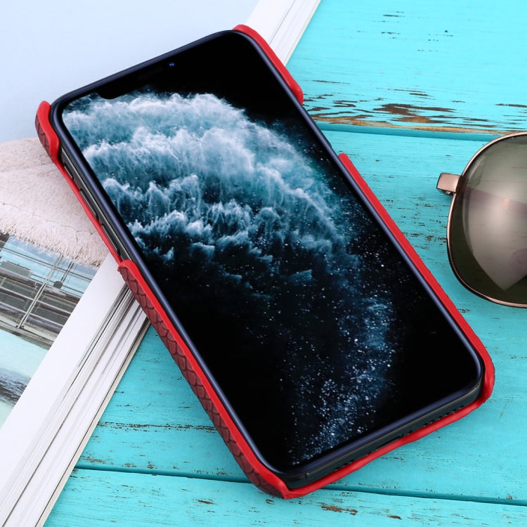 For iPhone 11 Pro Snakeskin Texture Paste Skin PC Protective Case