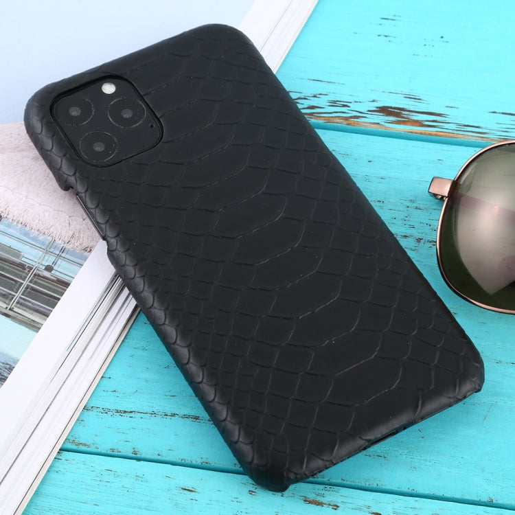 For iPhone 11 Pro Snakeskin Texture Paste Skin PC Protective Case
