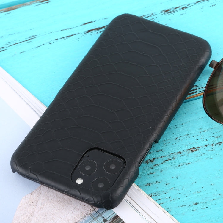 For iPhone 11 Pro Snakeskin Texture Paste Skin PC Protective Case
